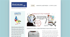 Desktop Screenshot of bluelinelaser.com